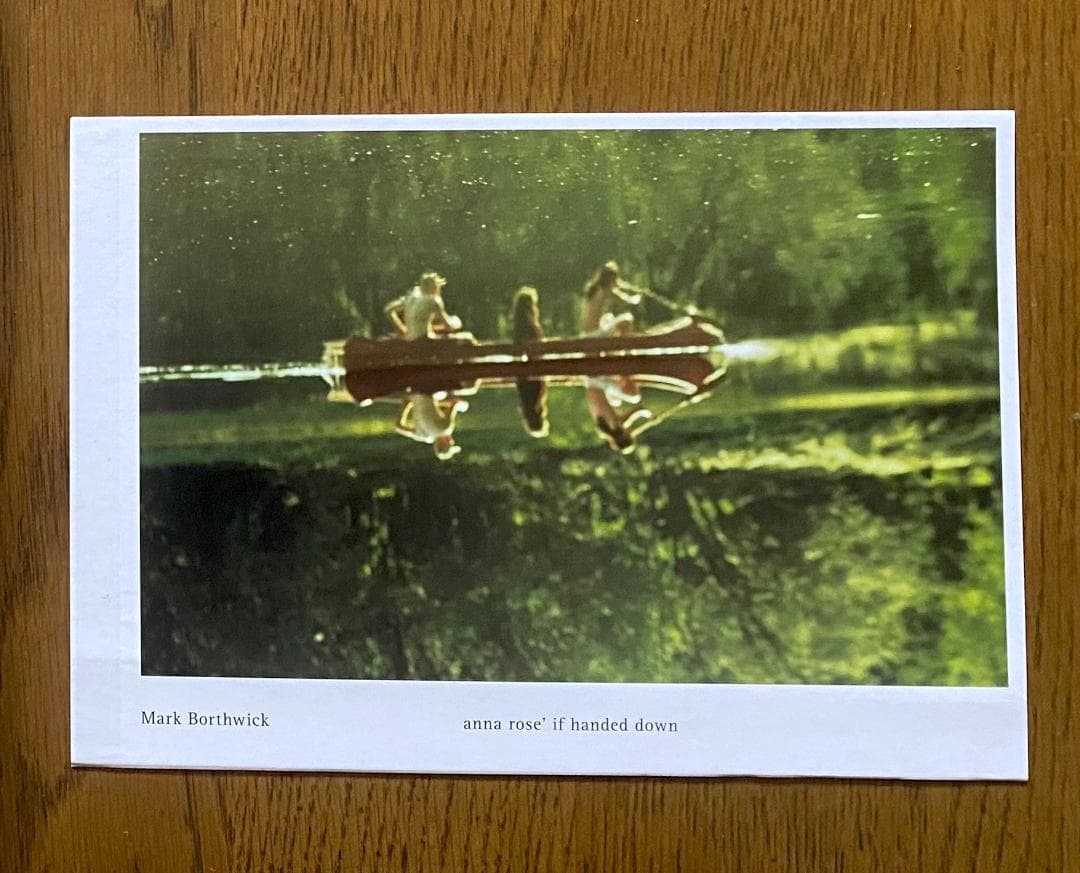 マーク・ボスウィック「 not in fashion」直筆サイン入り　カード付き