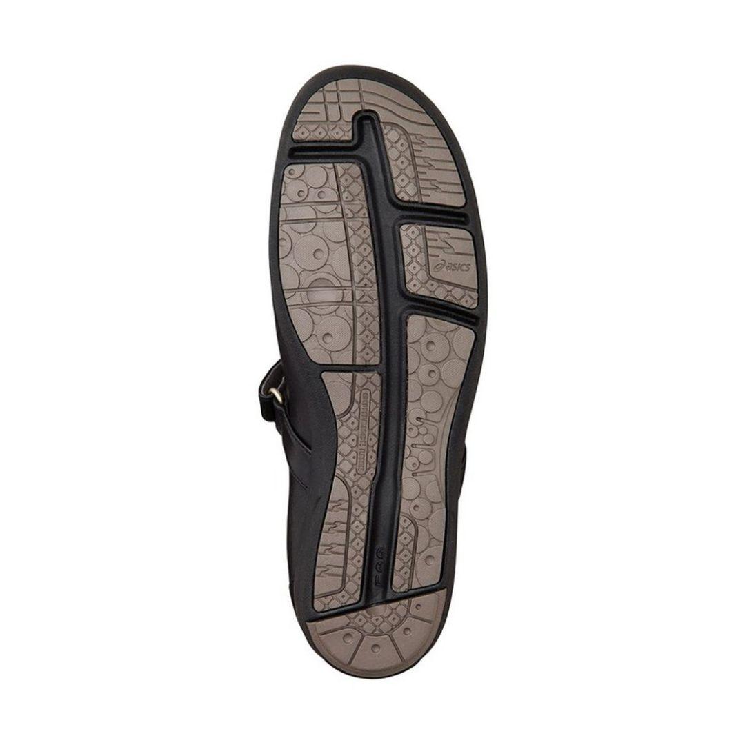 ペダラ 23.0 幅広黒パンプス 3E ASICS pedala アシックス