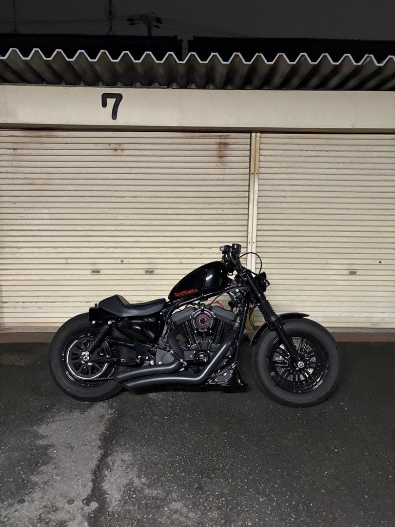 Shum 送料込み❗️スポーツスター用 10.5インチ サスペンション