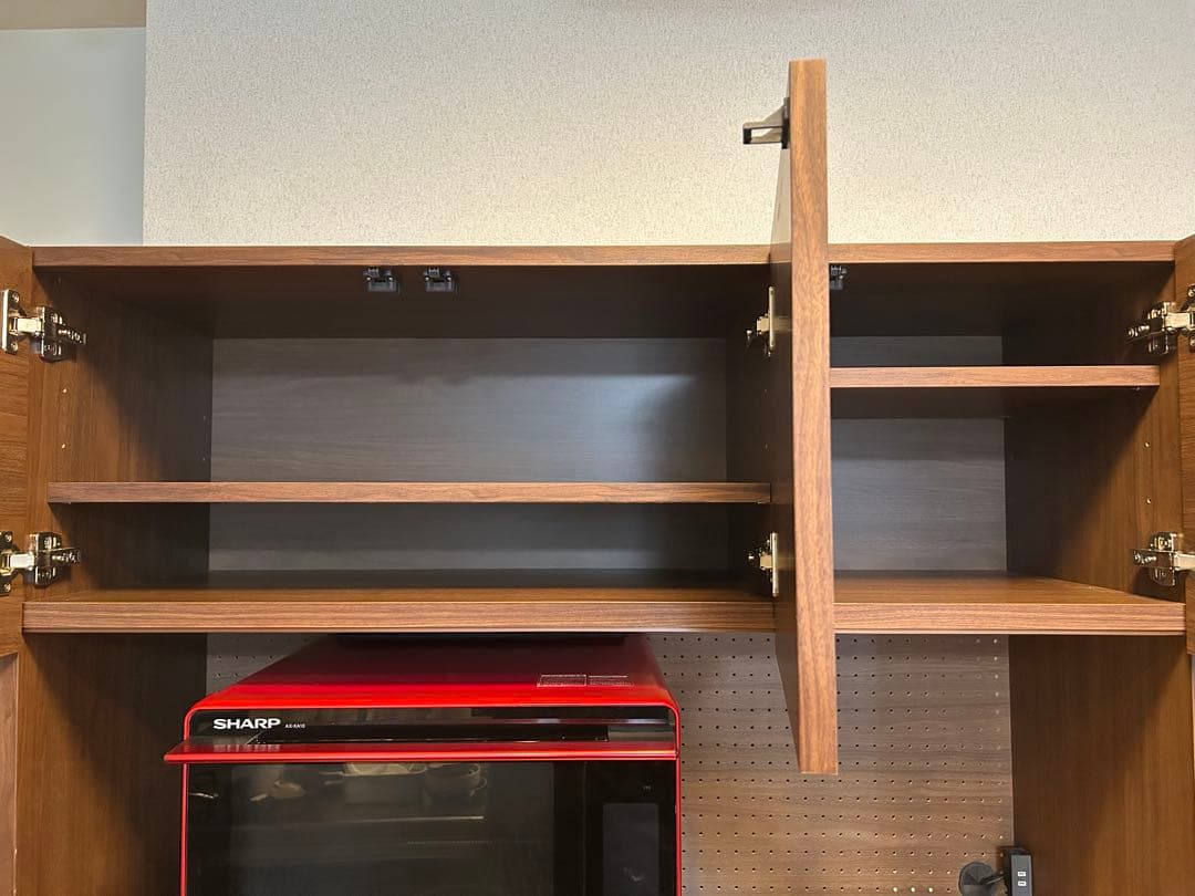 キッチンカウンター 関家具 幅120 カップボード オウル 食器棚 国産 無垢材