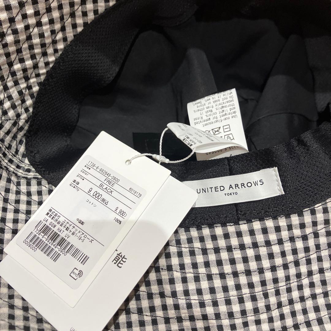 UNITED ARROWS ギンガムチェック ハット