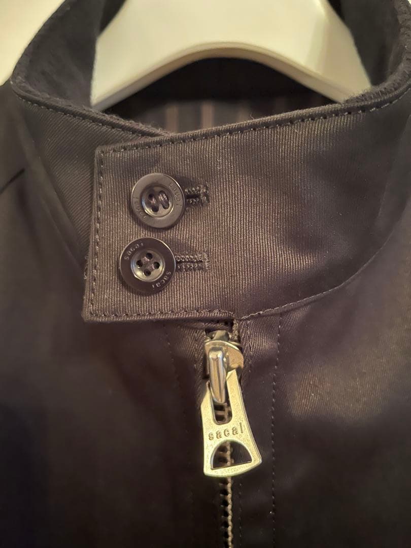 Sacai 25 SS コットン チノ ギャバジン コート