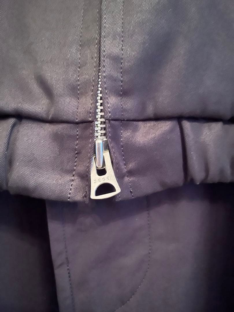 Sacai 25 SS コットン チノ ギャバジン コート