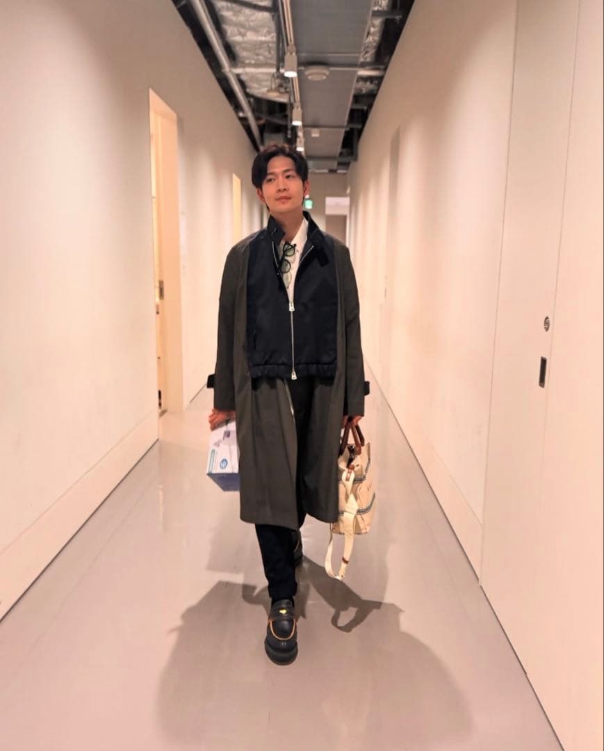 Sacai 25 SS コットン チノ ギャバジン コート