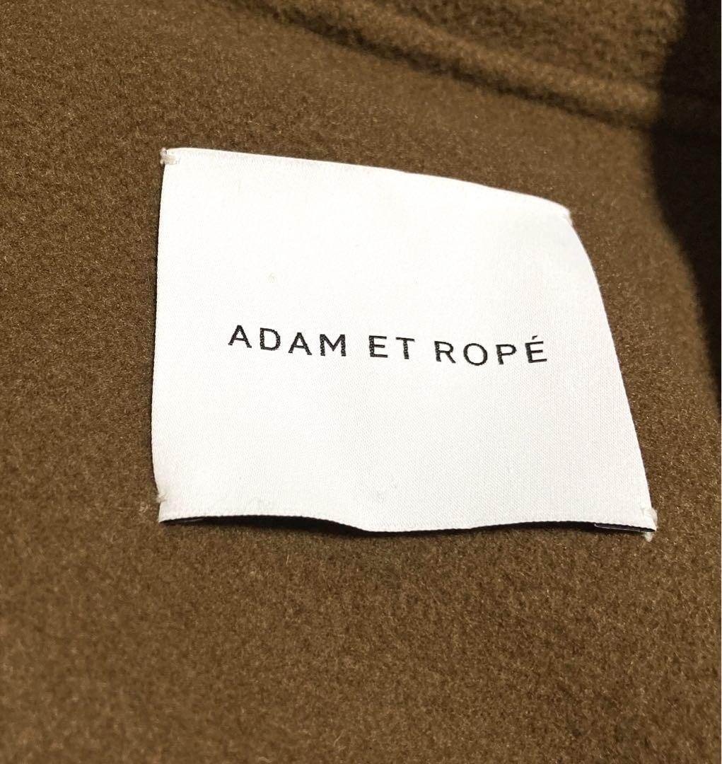 ADAM ET ROPÉ アダムエロぺ リバーコート ロング カシミア ブレンド