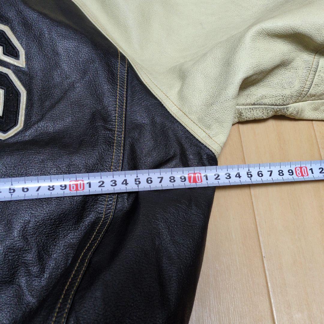 90s〜 GUESS オールレザー スタジャン ビッグサイズ