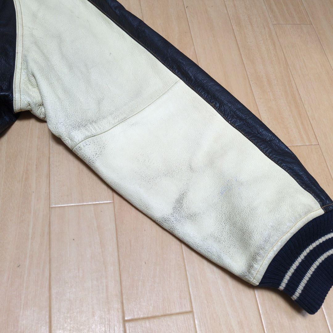 90s〜 GUESS オールレザー スタジャン ビッグサイズ