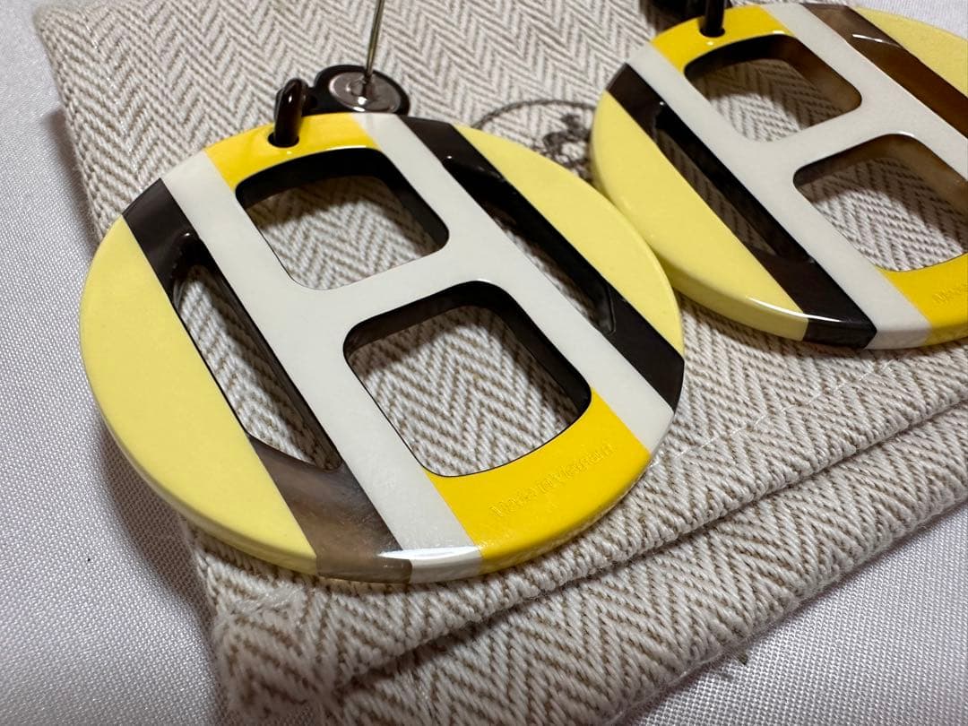 新品同様　HERMES エルメス　hエキップ