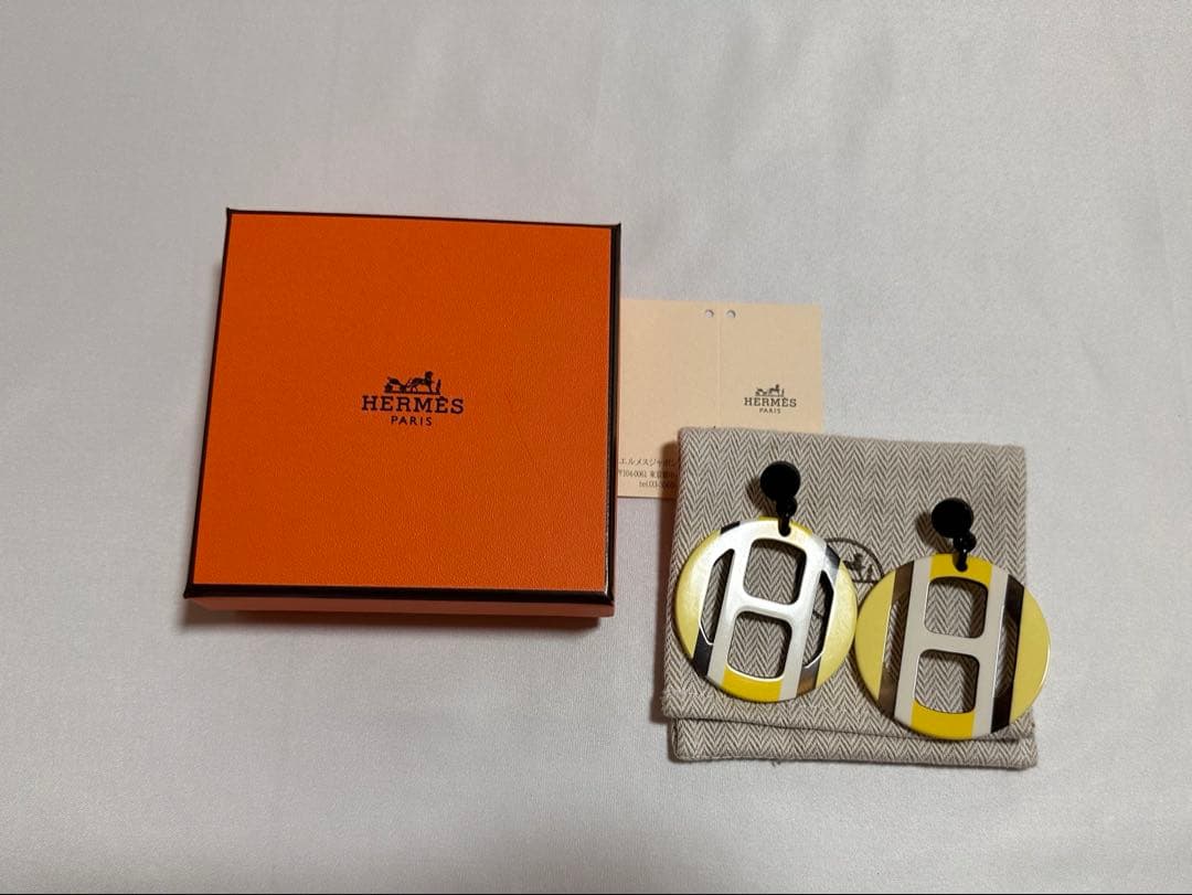 新品同様　HERMES エルメス　hエキップ