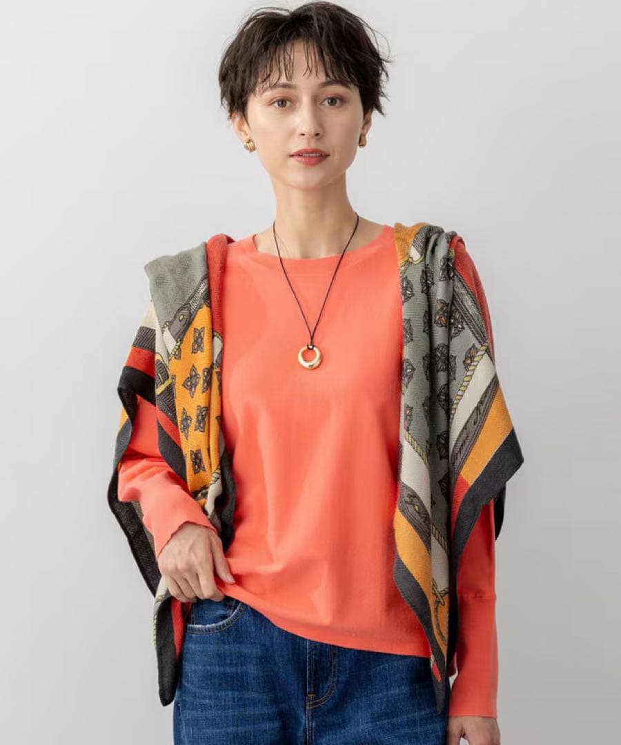 23区今季manipuri ウール シルク ストールSOLD OUT商品です