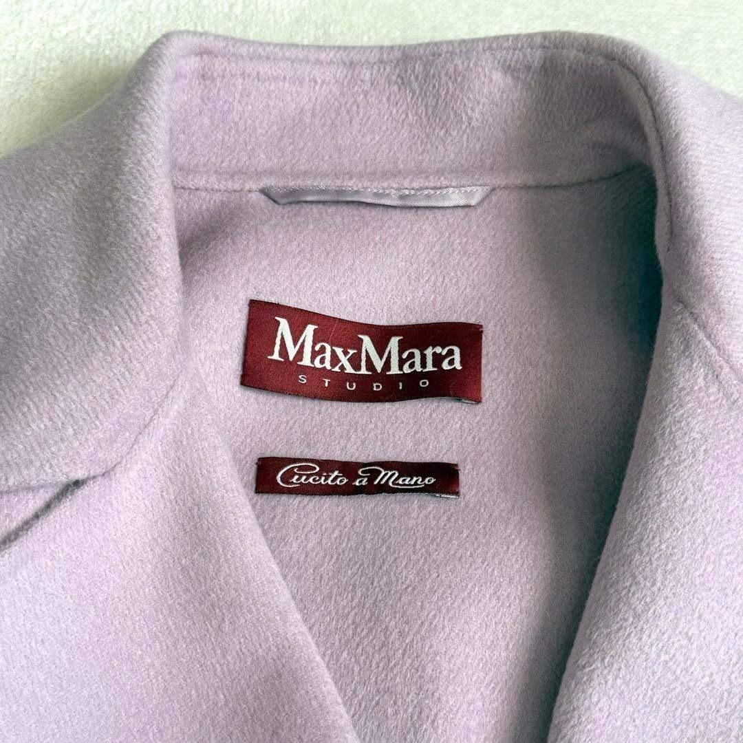 マックスマーラステュディオ クチートアマーノ ベルト付属 カシミア混