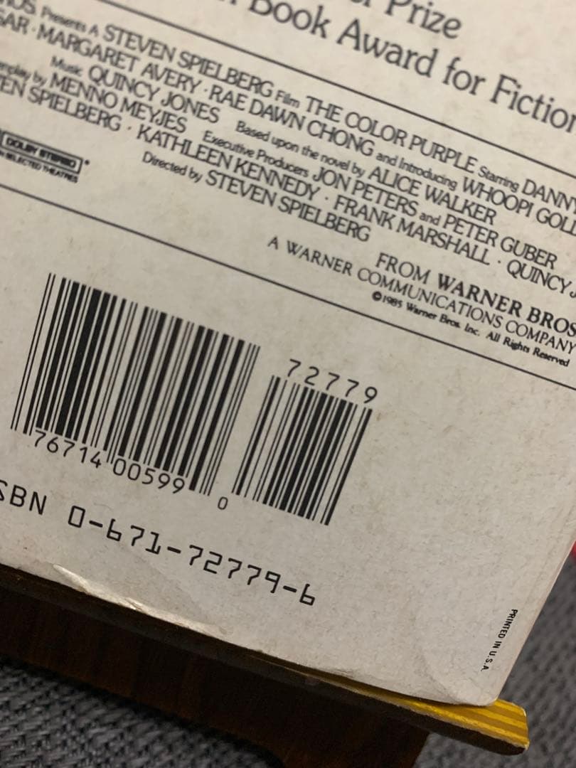 希少　The Color Purple by Alice Walker