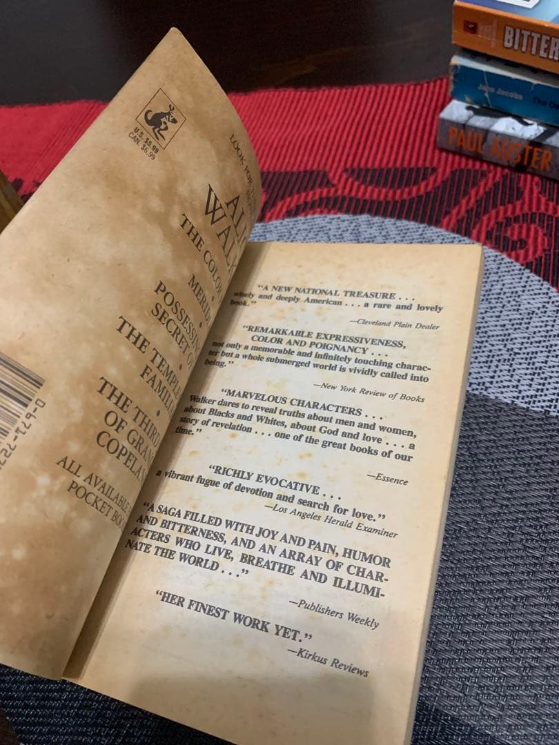 希少　The Color Purple by Alice Walker