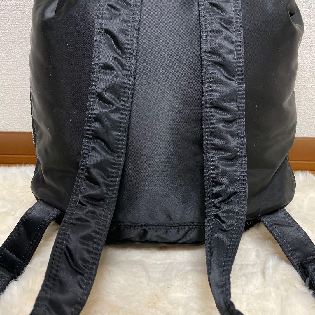 極美品　PORTER ポーター タンカー リュック 黒 ブラック ナイロン