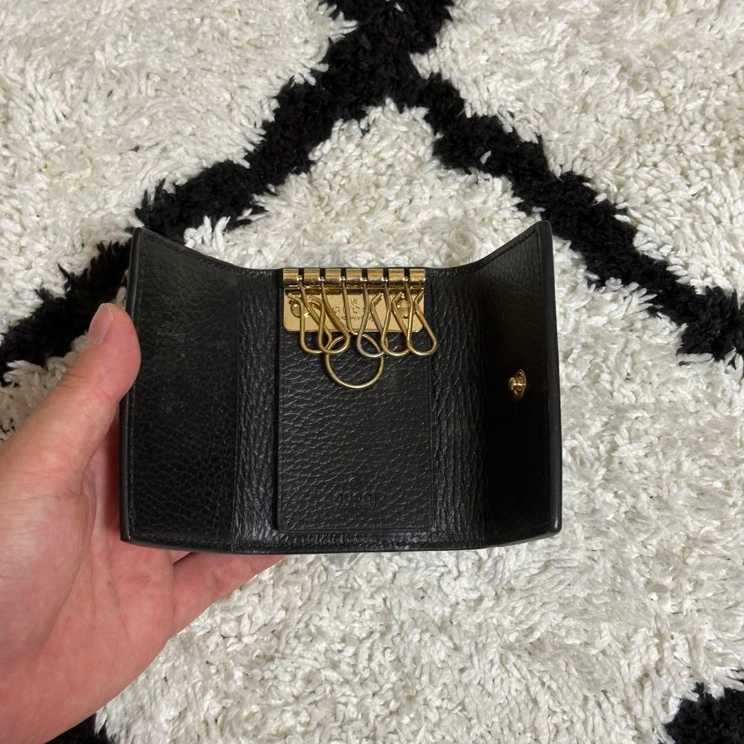 GUCCI キーケース 黒