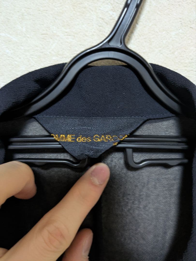 archive コムデギャルソン 1998ss シースルー ロング コート