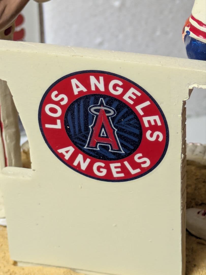 大谷翔平、 マイク・トラウト ダブルボブルヘッドフィギュア