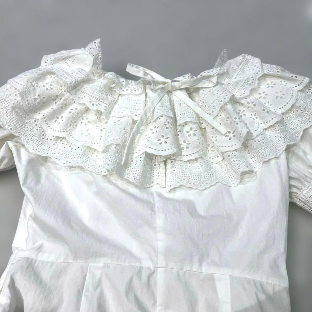 seventen bymihokawahito コットン レース オールインワン