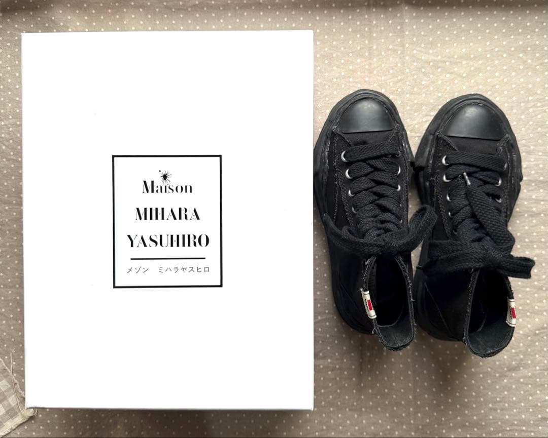 靴 Maison MIHARA YASUHIRO PETERSON HIGH 38