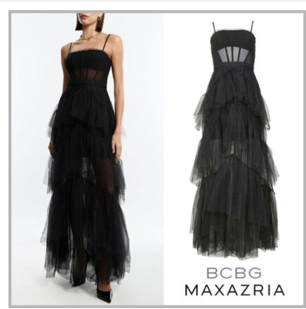 BCBG MAXAZRIA ブラック パーティードレス