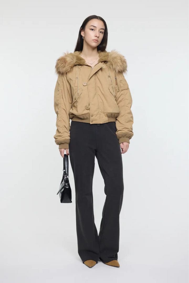 MOUSSY SHORT N2B /ショート エヌ ツー ビー　ベージュ