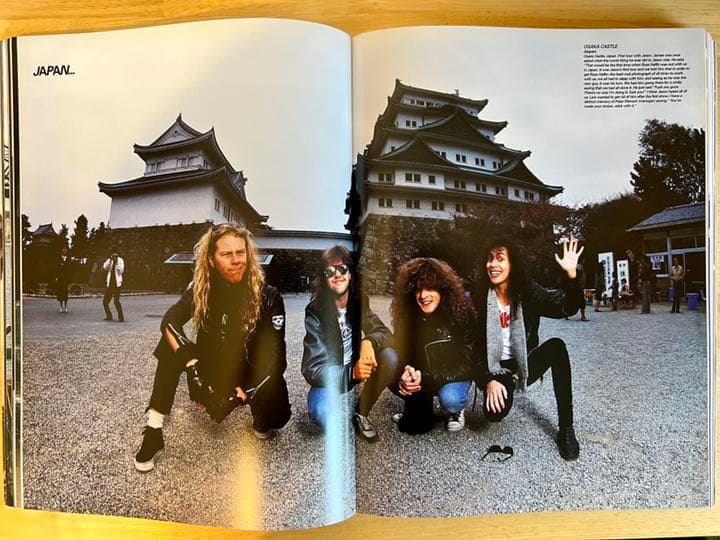 絶版 メタリカ 写真集 llica Ross Halfin