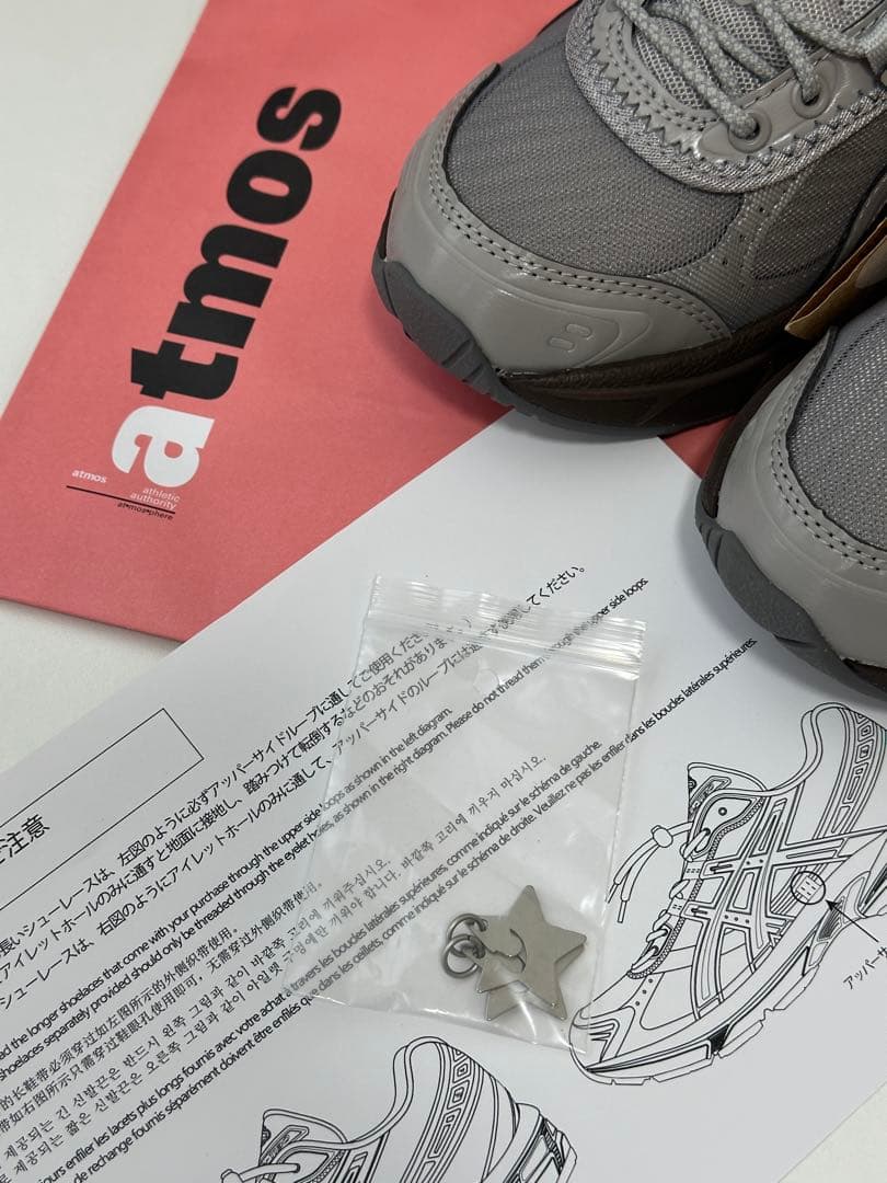 靴 ASICS GEL-1130 atmos OJOS RE Grey 23.0cm