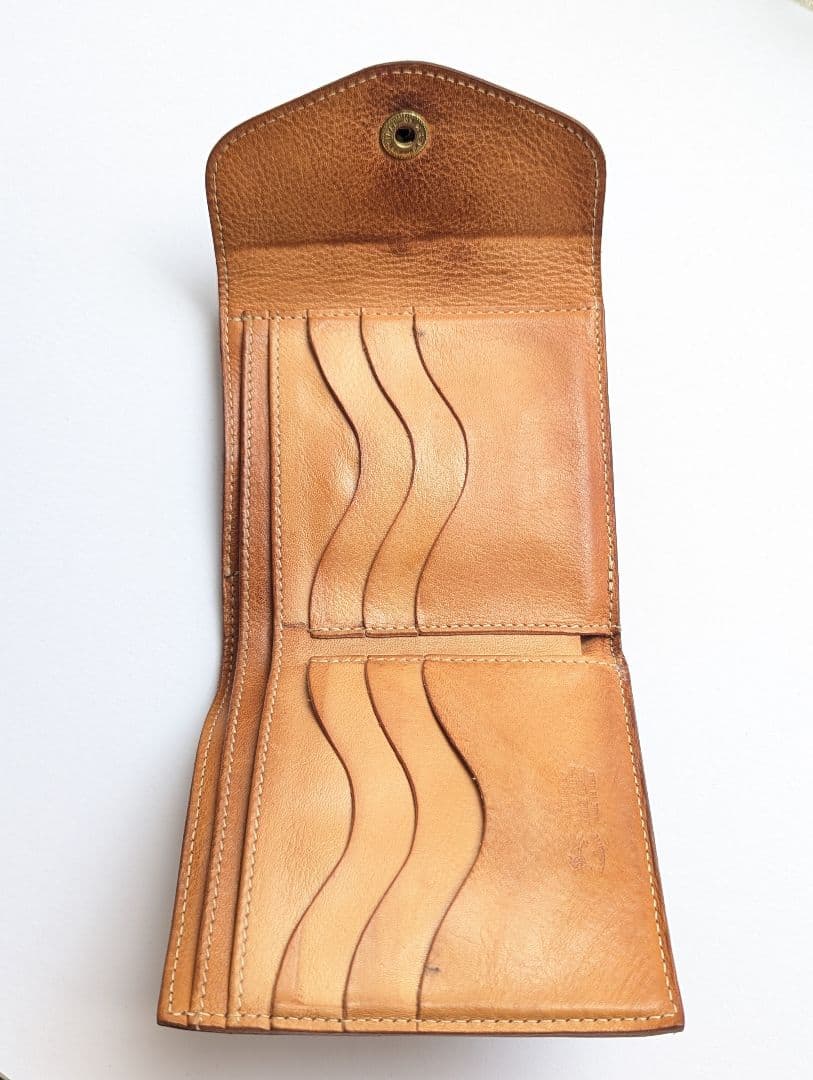 イルビゾンテ【限定モデル】ボルドー×ヌメ エンボスドコレクション 希少 がま口