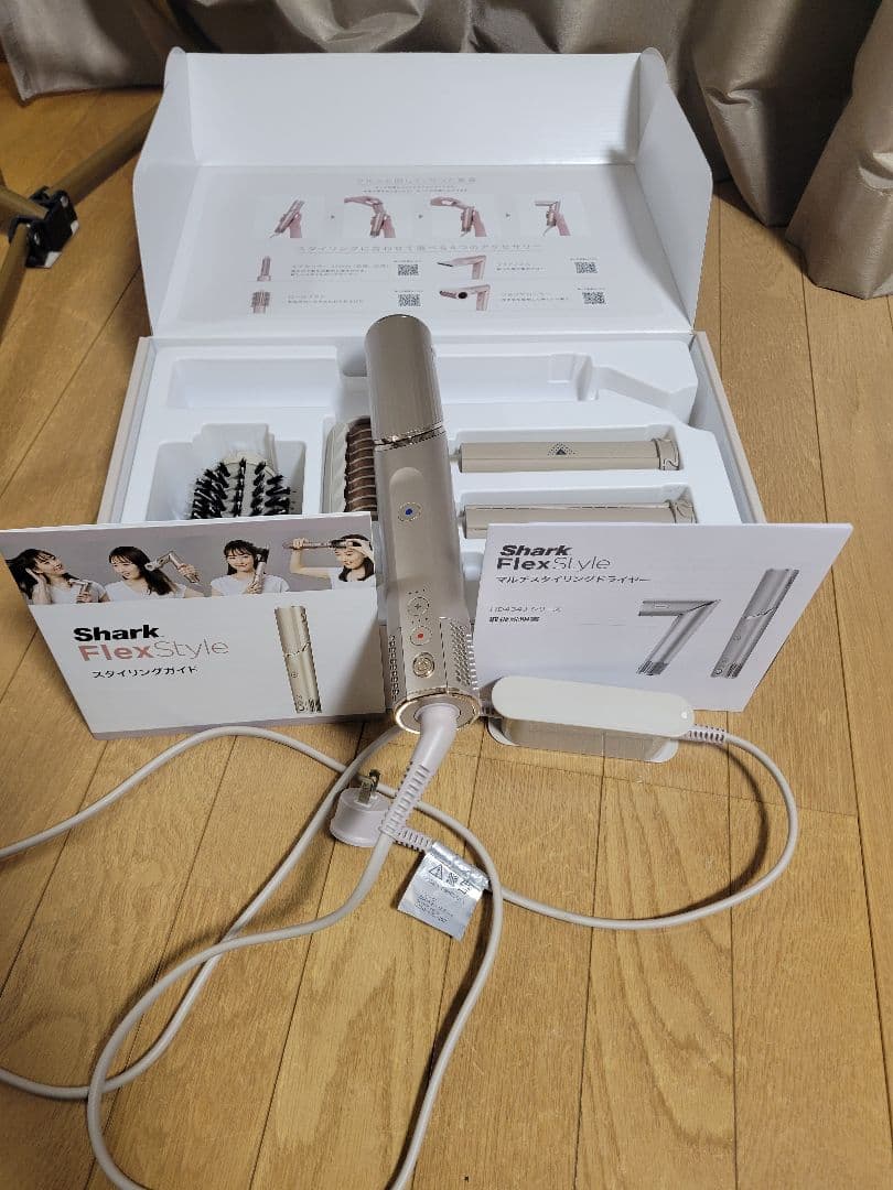 Shark Flexstyle ヘアアイロン ゴールド HD434JSL