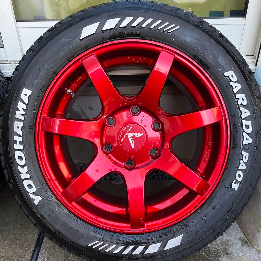 ハイエースタイヤホイールセット