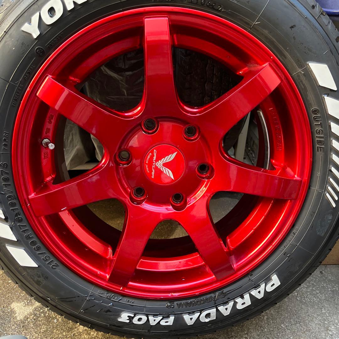 ハイエースタイヤホイールセット