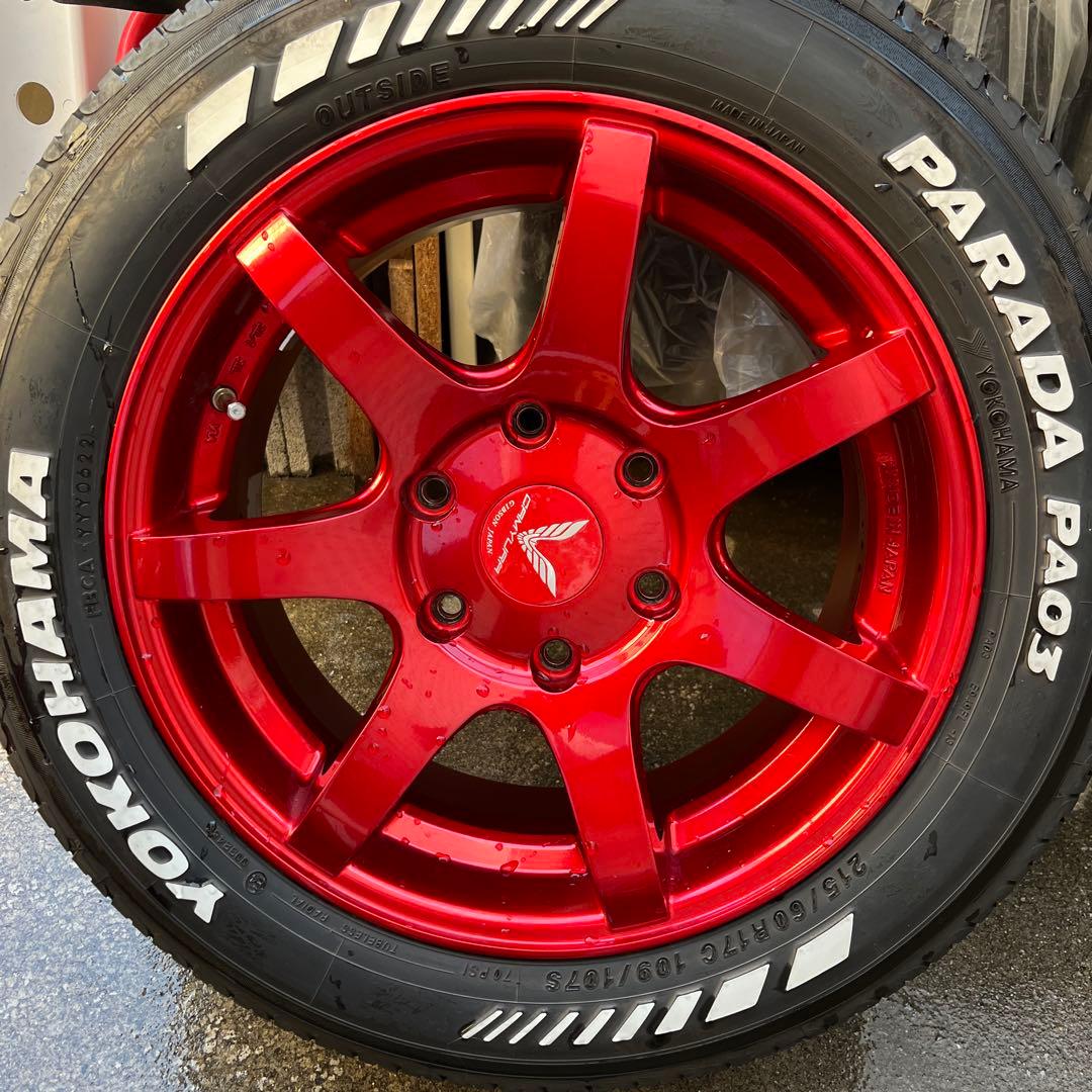 ハイエースタイヤホイールセット