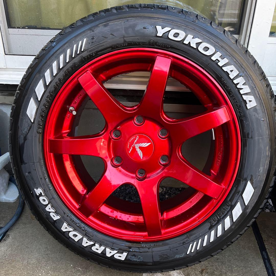 ハイエースタイヤホイールセット