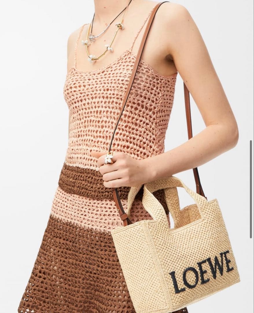 ロエベ　カゴバッグ　新品未使用