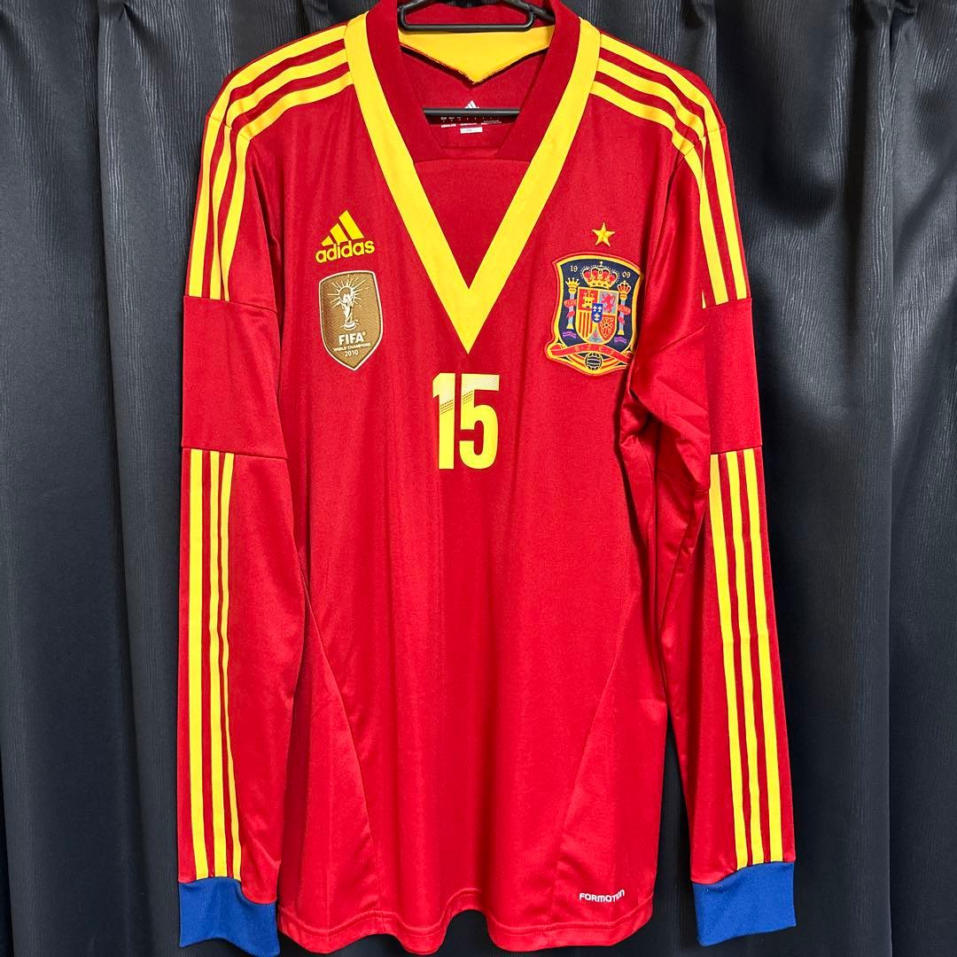 セルヒオ・ラモス　ユニフォーム　スペイン代表　支給　長袖　レアルマドリード