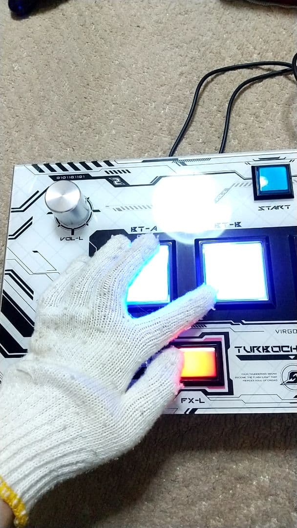 三和ボタン sound voltex TURBO CHARGER virgoo