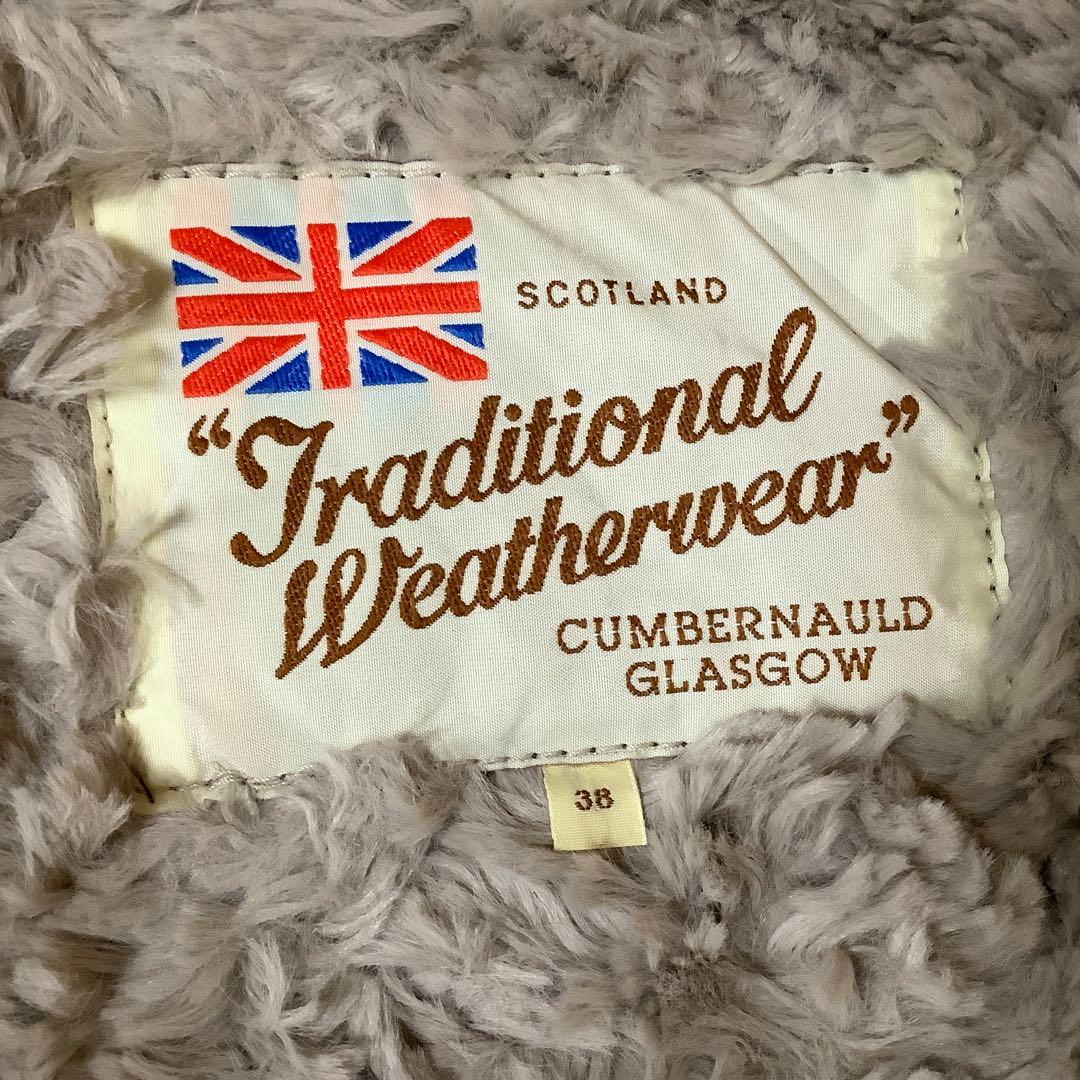 a*o様 トラディショナル ウェザーウェア　グランジ ロング　38　カーキ　●2