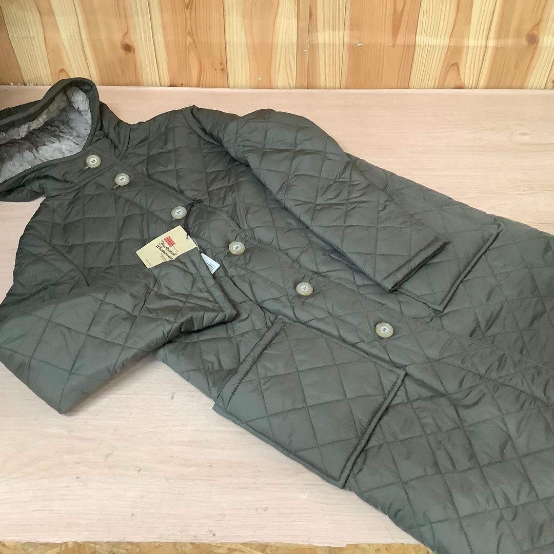 a*o様 トラディショナル ウェザーウェア　グランジ ロング　38　カーキ　●2