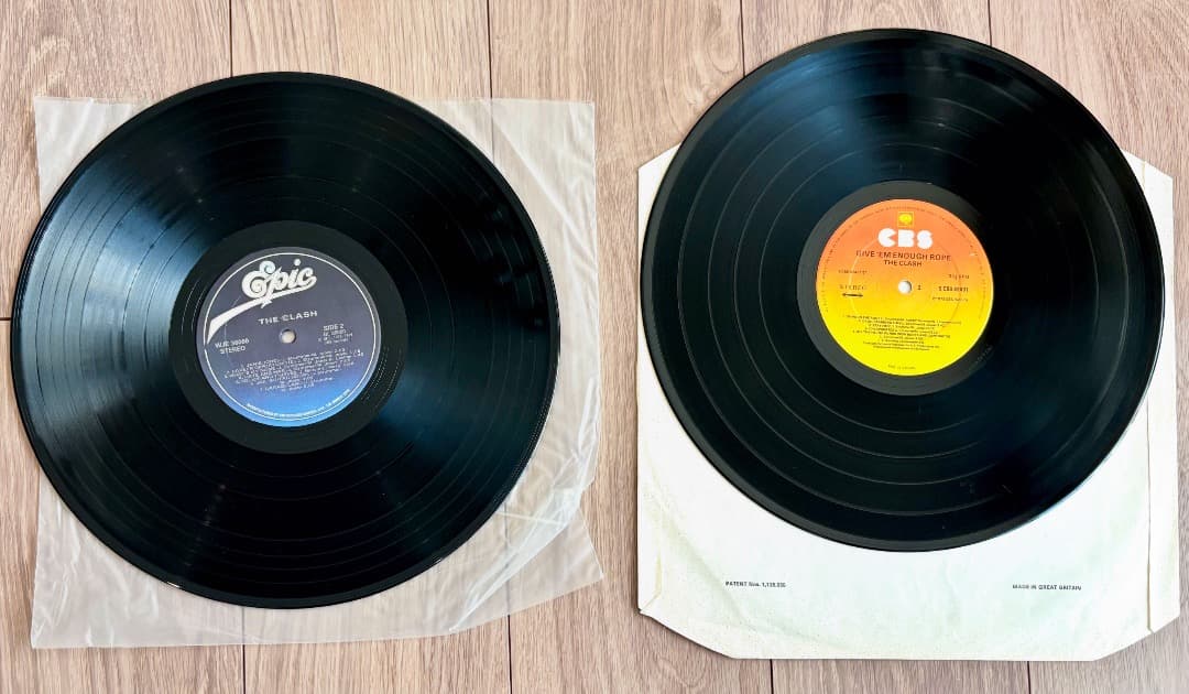 THE CLASH　白い暴動 Give 'Em Enough Rope レコード