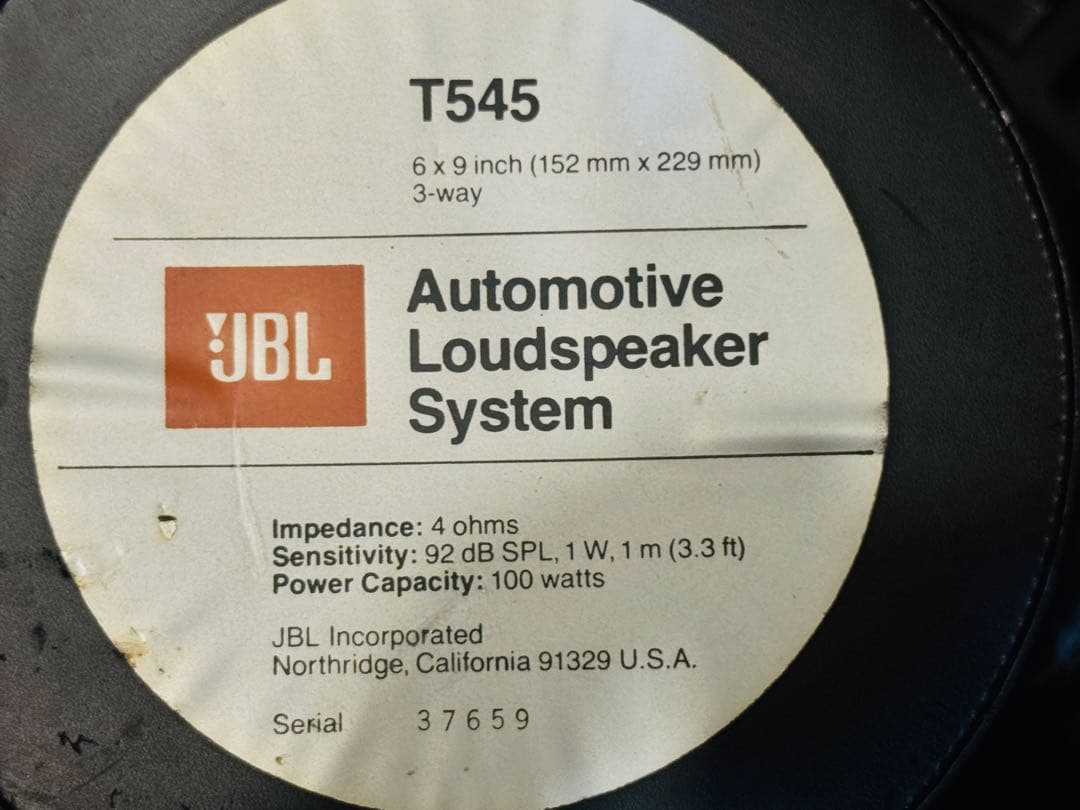M*2様 JBL T545