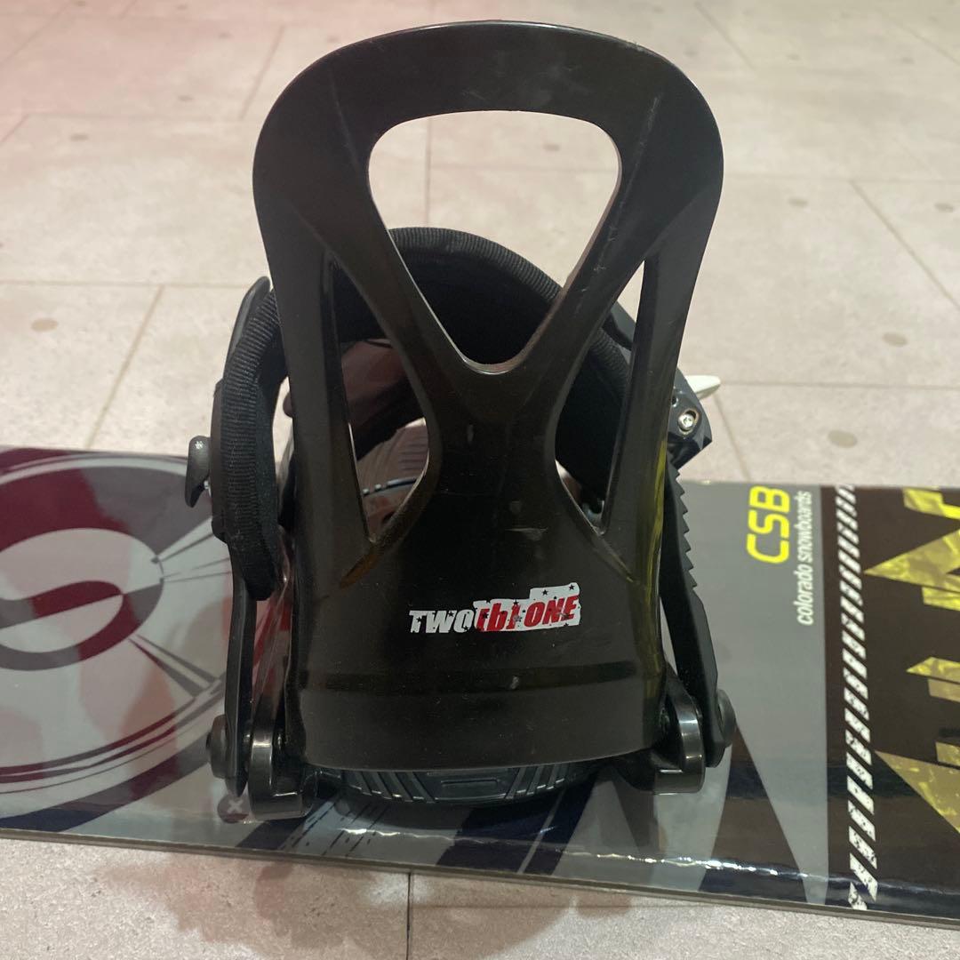 ★CSBシーエスビー　TWO B ONE トゥービーワン スノーボード板　セット