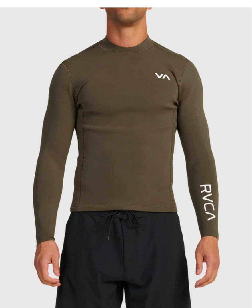 【新品未使用】RVCA 長袖タッパー XLサイズ オリーブ