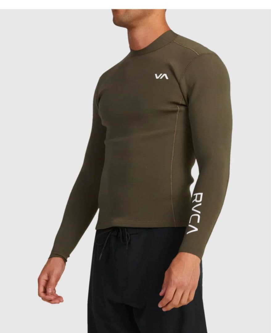 【新品未使用】RVCA 長袖タッパー XLサイズ オリーブ