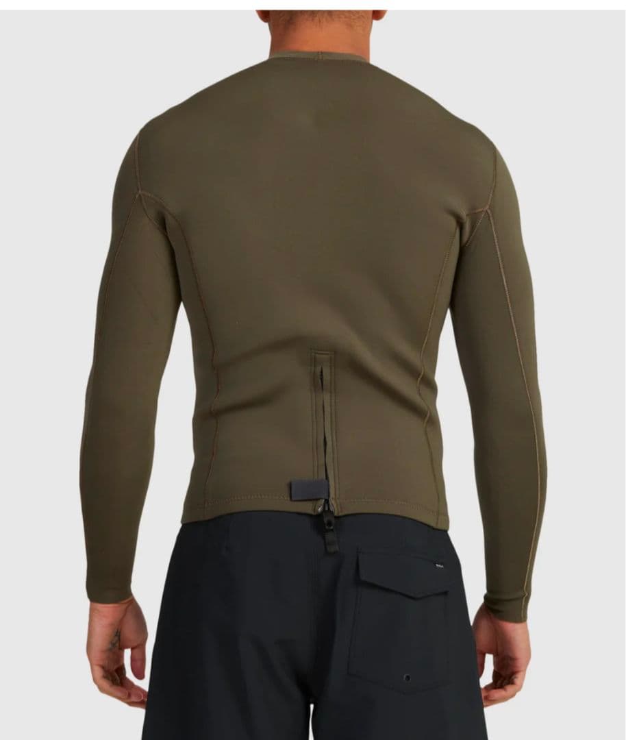 【新品未使用】RVCA 長袖タッパー XLサイズ オリーブ