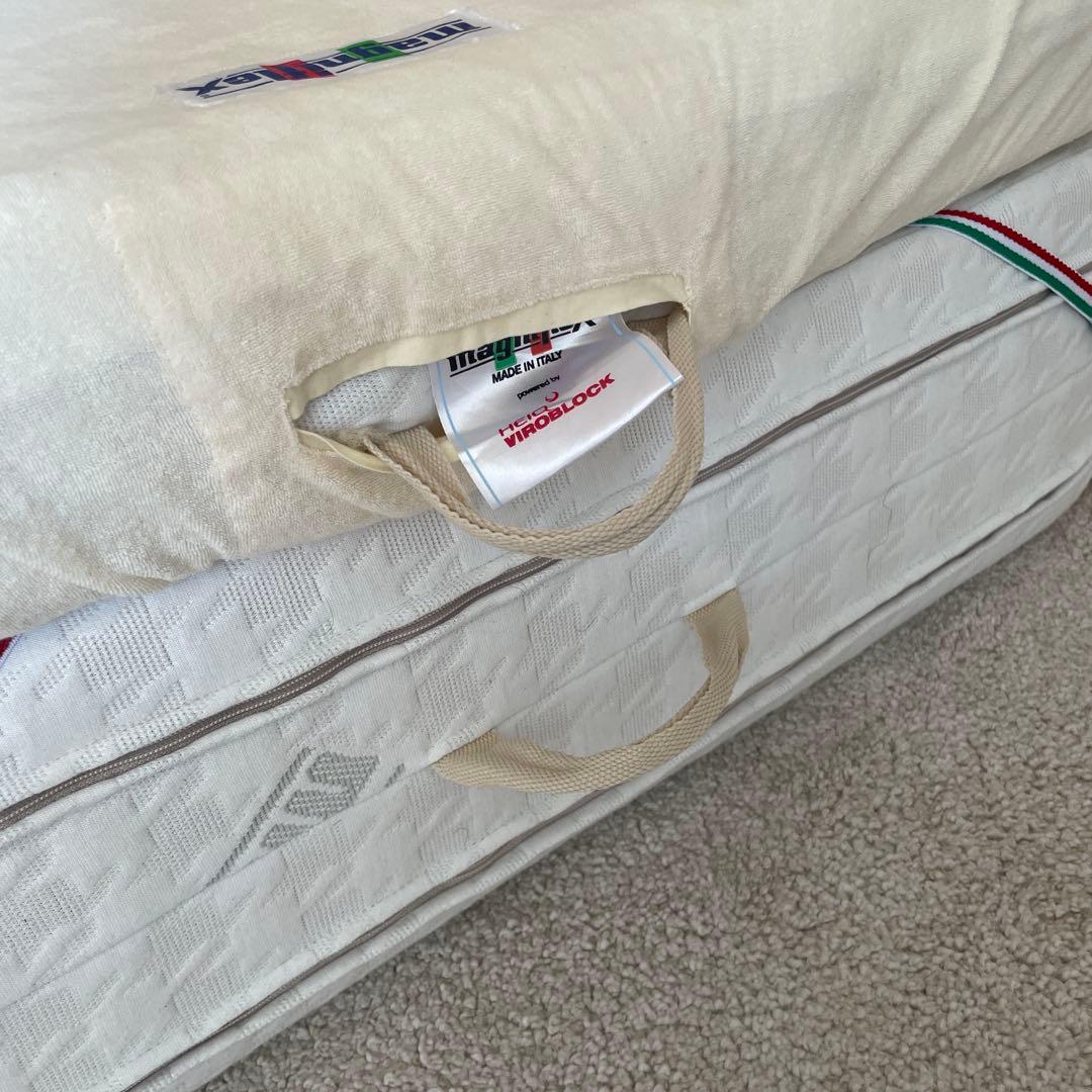 マニフレックス　ヴィロブロック　ウィングタイプ　シングル　三つ折りタイプ