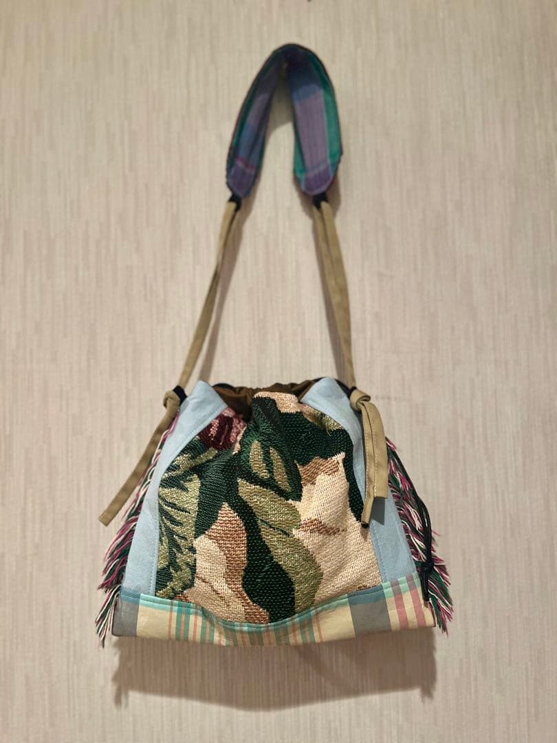 CHAFF 巾着ショルダーバッグ