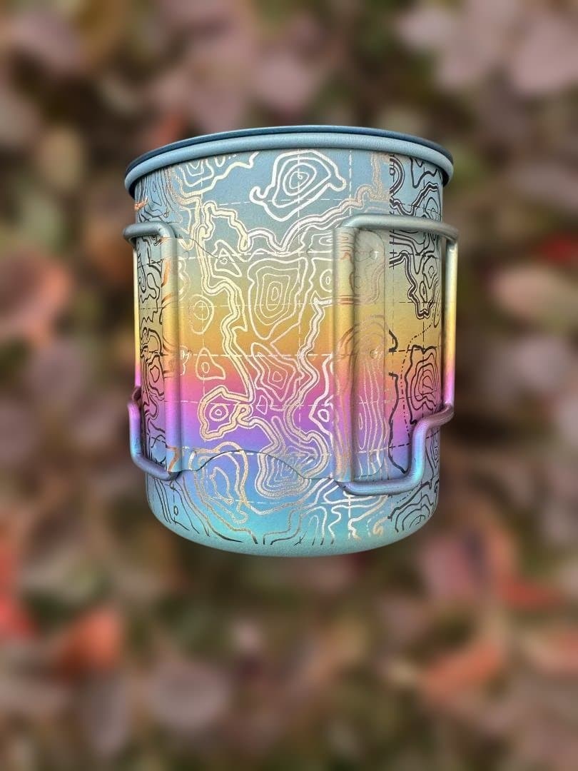 新品 450ml チタン マグカップ スノーピーク アウトドア コップ