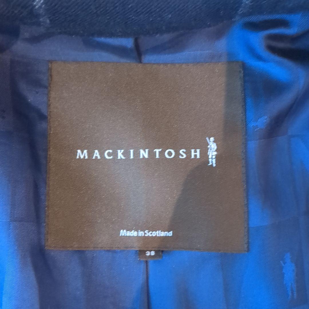 マッキントッシュ ネイビーチェスターコート