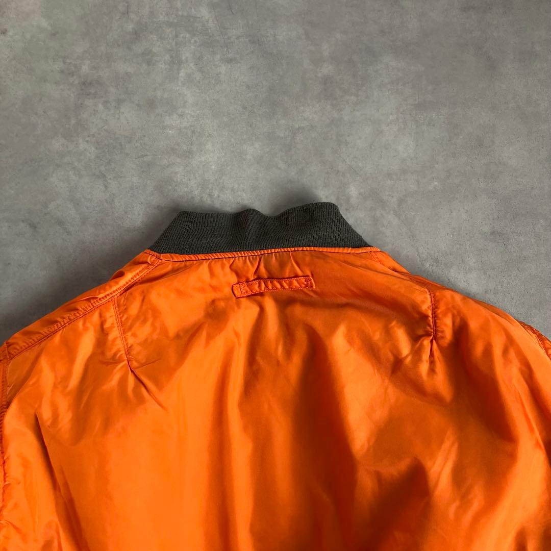 90s alpha MA-1 短丈 フライト ボンバー ジャケット y2k xl