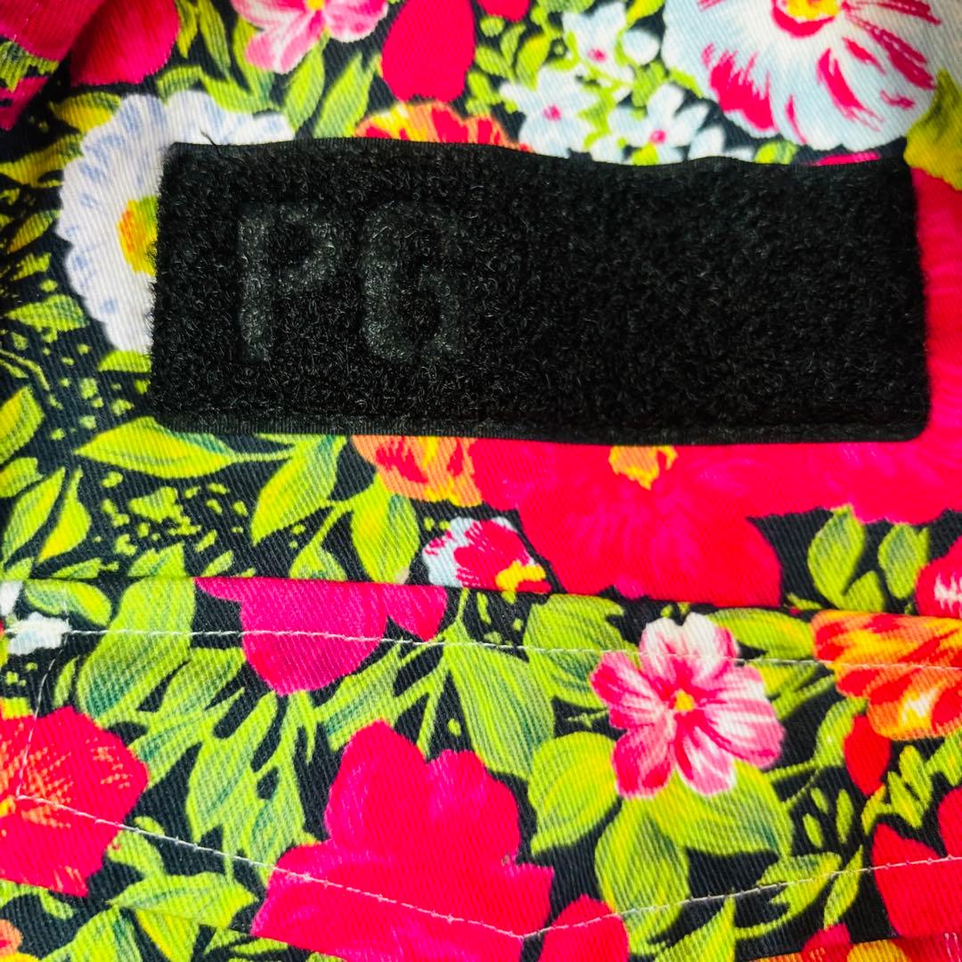 パーリーゲイツ 花柄　ジャケット　フード付きブルゾン　パーカー　ゴルフウエア